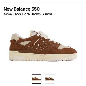 ALD x new balance 550 brown